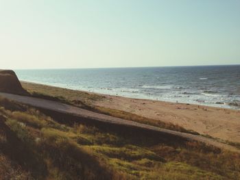 horizon over water