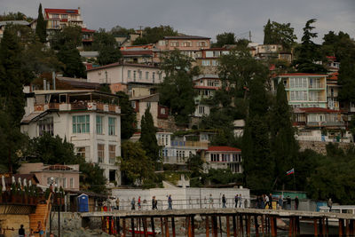 Buildings in city