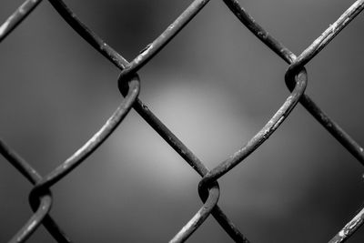 Full frame shot of chainlink fence