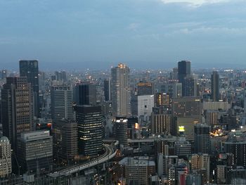 Cityscape against sky