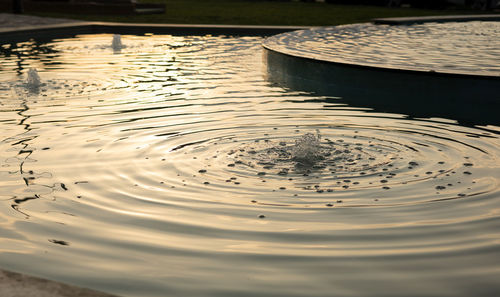 Full frame shot of rippled water