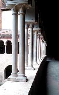 Interior of old building