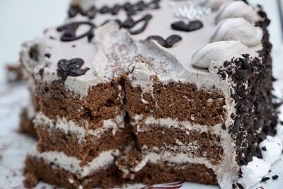 Close-up of cake