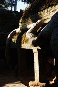 Statue of old historic building