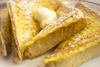Close-up of food in plate