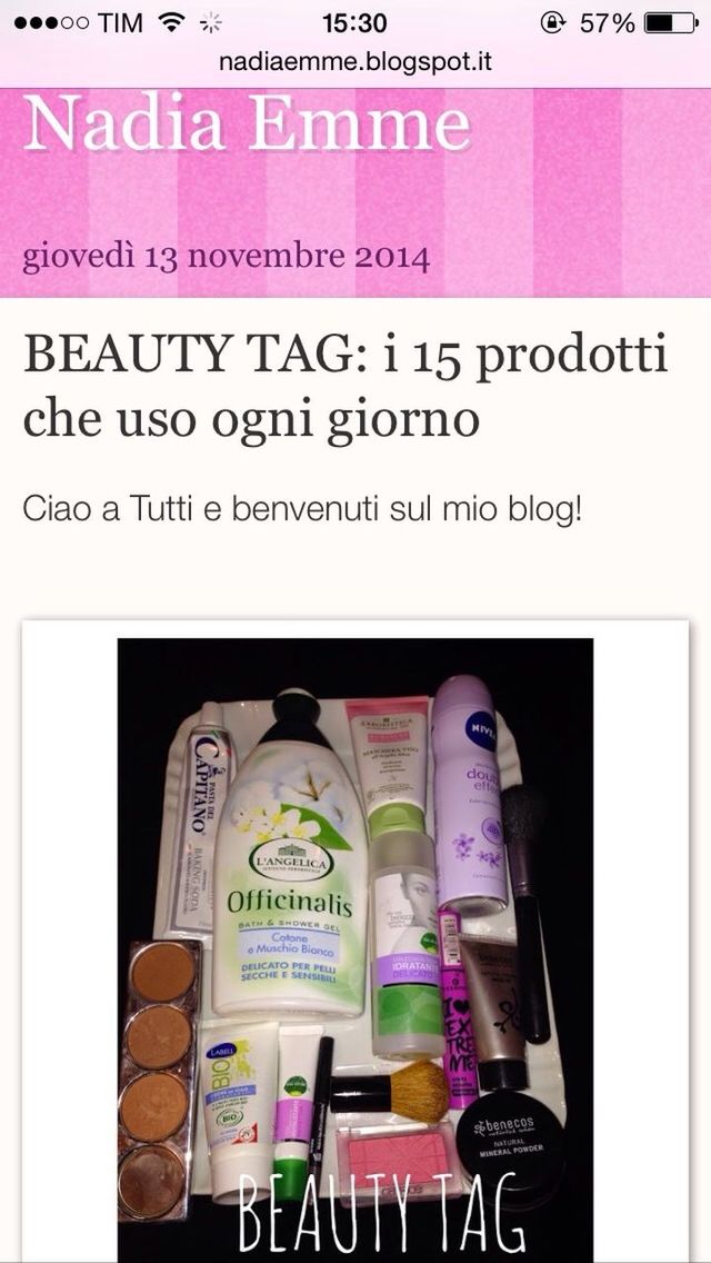 Beauty tag