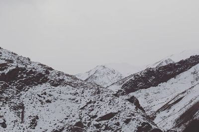 Scenic view of mountains