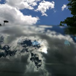 Scenic view of cloudy sky