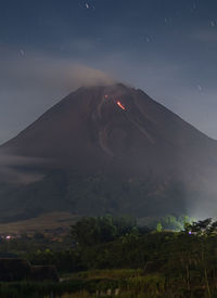 Mountain merapi