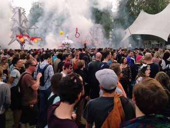 Group of people in party