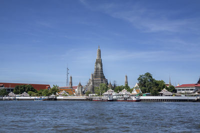 Wat arun  one of the most famous place in bangkok thailand