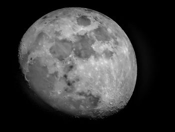 Low angle view of moon