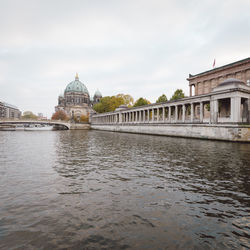 View of church in city