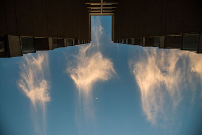 Low angle view of building against sky