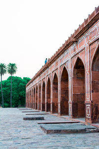 View of building against clear sky