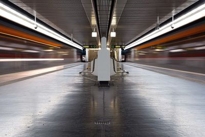 Subway station dresdnerstrasse in vienna, austria