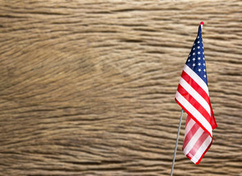 Close-up of flag against blurred background