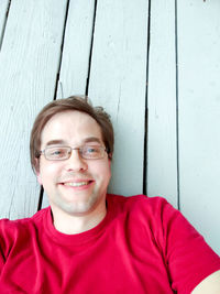 Portrait of smiling young man