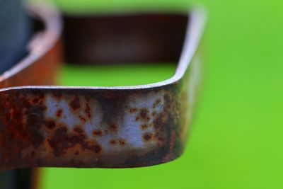 Close-up of rusty metal