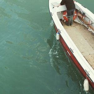 Boat in sea