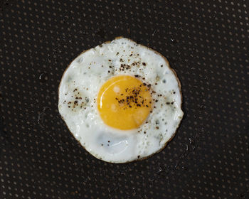 High angle view of breakfast