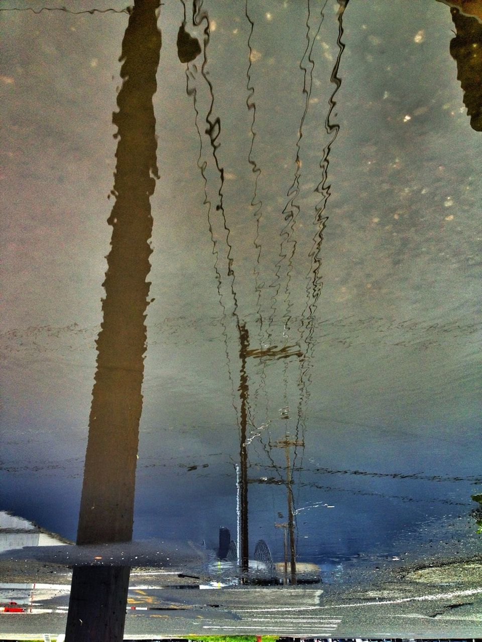 water, sky, connection, sea, electricity pylon, nature, power line, electricity, reflection, tranquility, outdoors, cloud - sky, fuel and power generation, river, no people, day, beauty in nature, power supply, pole, cable