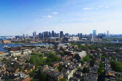 Skyscrapers in city