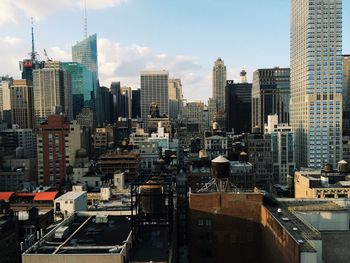Skyscrapers in city