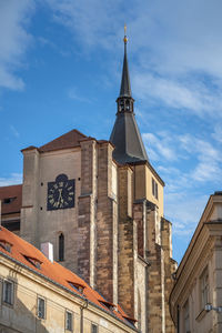 Low angle view of building against sky