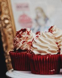 Close-up of chocolate cake