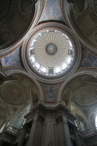 Low angle view of ceiling of building