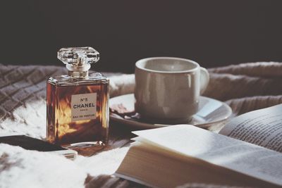 Close-up of drink on table