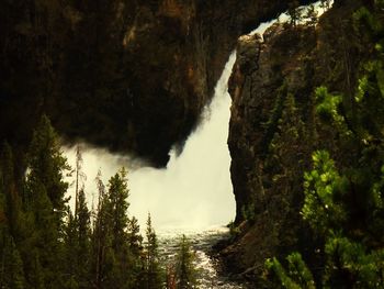 Scenic view of mountain road
