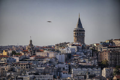 Buildings in city