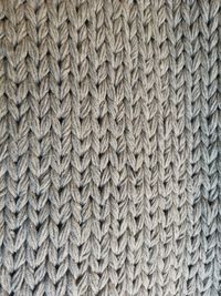 Full frame shot of knitted wool