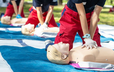 Cpr - cardiopulmonary resuscitation and first aid training