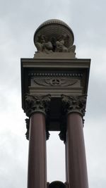 Low angle view of historical building