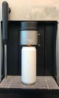 Coffee cup on table at home