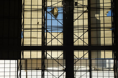 Low angle view of glass building