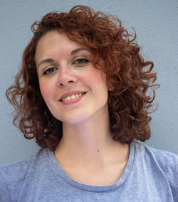 Portrait of a smiling young woman