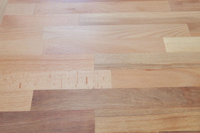 High angle view of hardwood floor