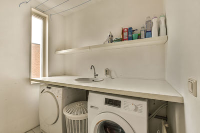 Interior of bathroom