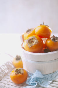 Close-up of food in plate on table
