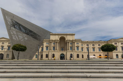 Buildings against sky in city