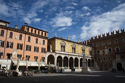 View of buildings in city