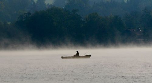 Boat in a sea