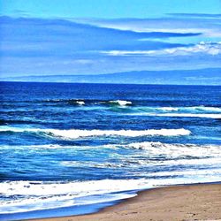 Scenic view of beach