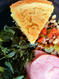 Close-up of vegetables on plate