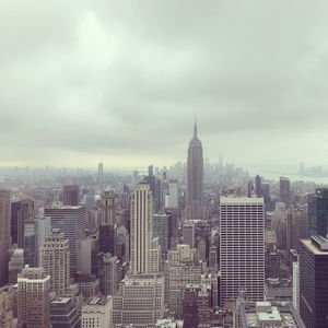 Cityscape against sky