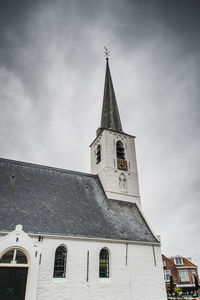 Low angle view of building against sky